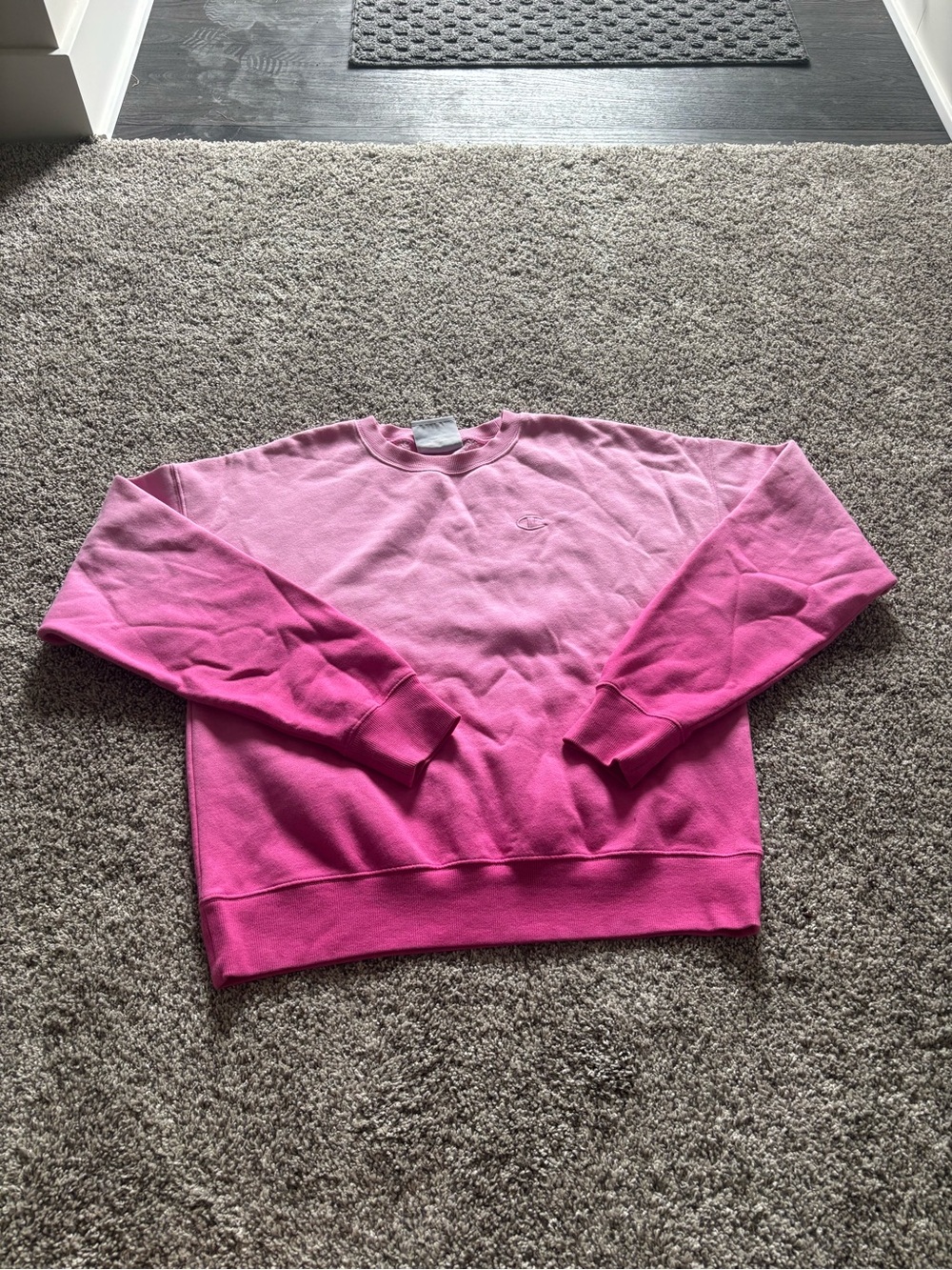 Champion Powerblend Ombre Crewneck Sweatshirt